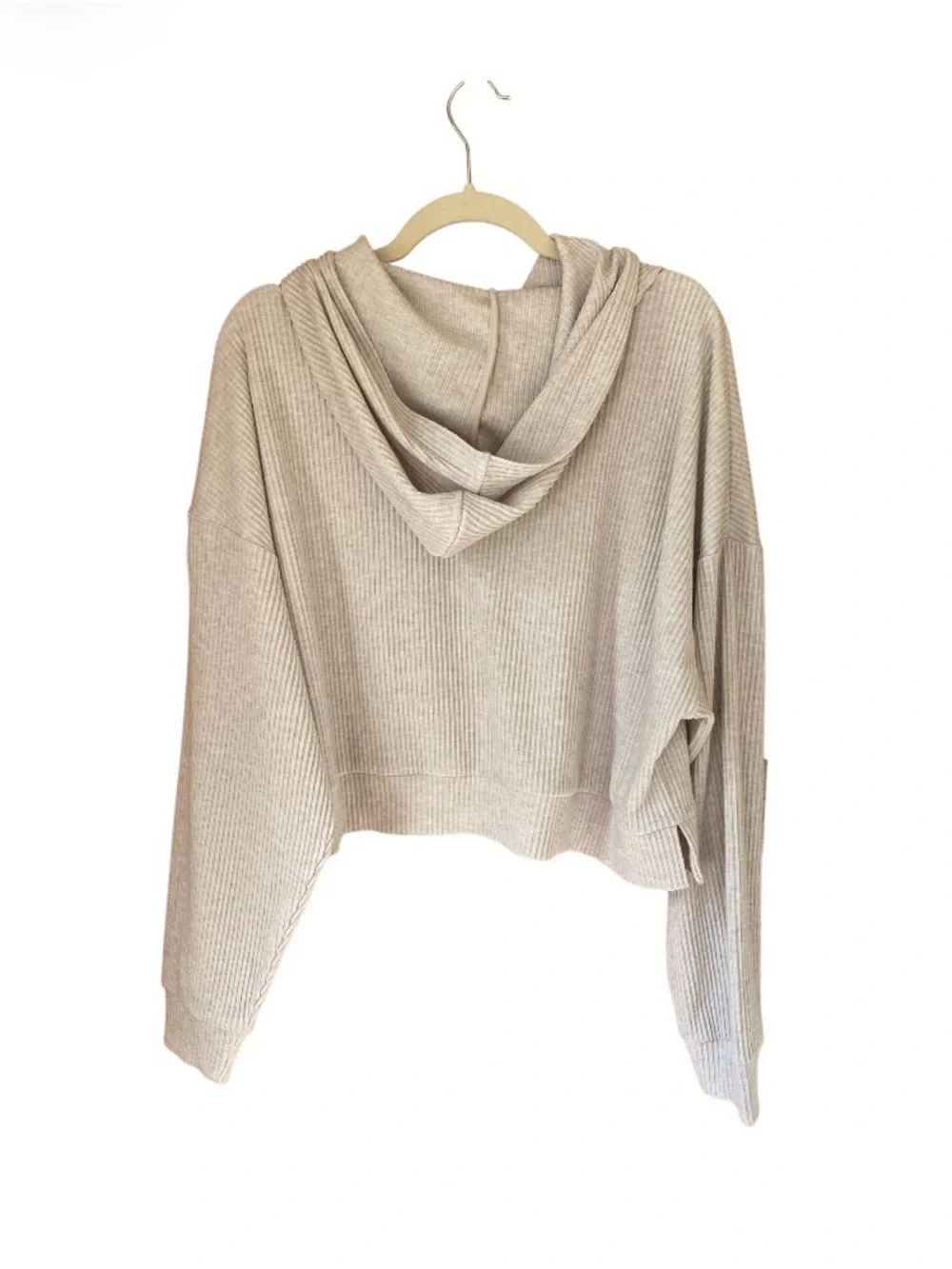 NWOT ALO Yoga Muse Hoodie size L color Ivory